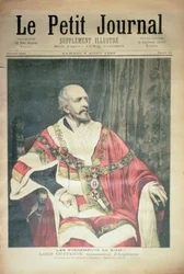 Események Sziámban: Lord Dufferin, a brit nagykövet, a „Le Petit Journal” címlapja, 1893. augusztus 5.